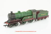 31-147DS Bachmann Class 11F Steam Locomotive number 502 named 'Zeebrugge' in Great Central Railway Lined Green & Maroon livery